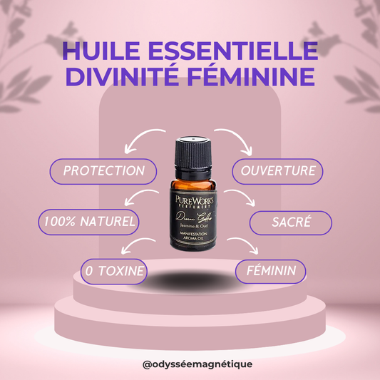 HUILE ESSENTIELLE DIVINITÉ FÉMININE