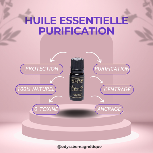 HUILE ESSENTIELLE PURIFICATION
