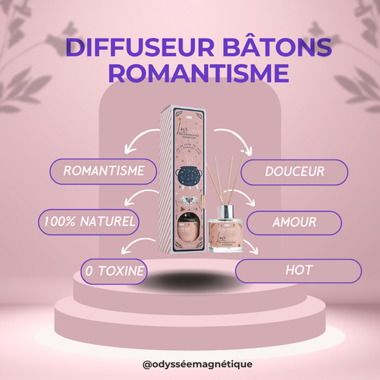 DIFFUSEUR BÂTONS ROMANTISME