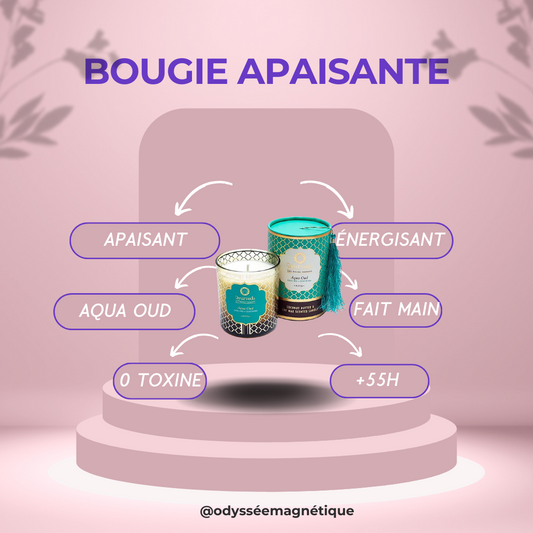 BOUGIE APAISANTE / ÉNERGISANTE NATURELLE