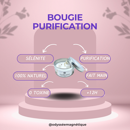 BOUGIE PURIFICATION PIERRE NATURELLE