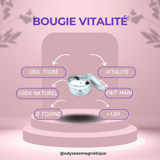 BOUGIE VITALITÉ PIERRE NATURELLE