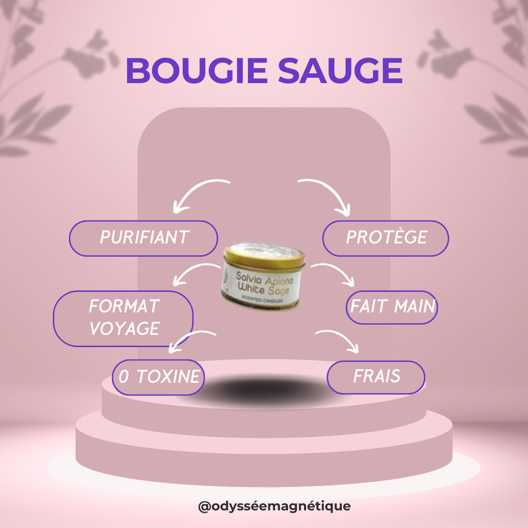 BOUGIE SAUGE BLANCHE