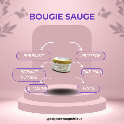 BOUGIE SAUGE BLANCHE