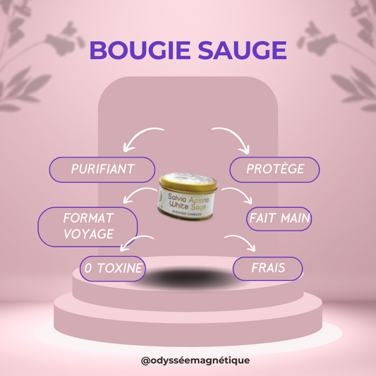 BOUGIE SAUGE BLANCHE