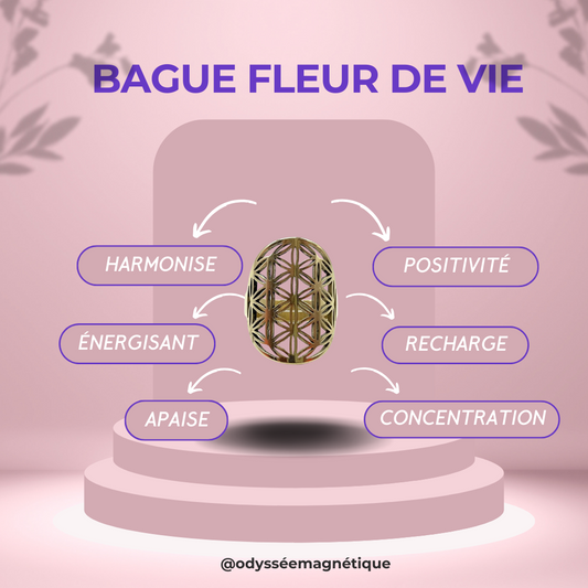 BAGUE FLEUR DE VIE