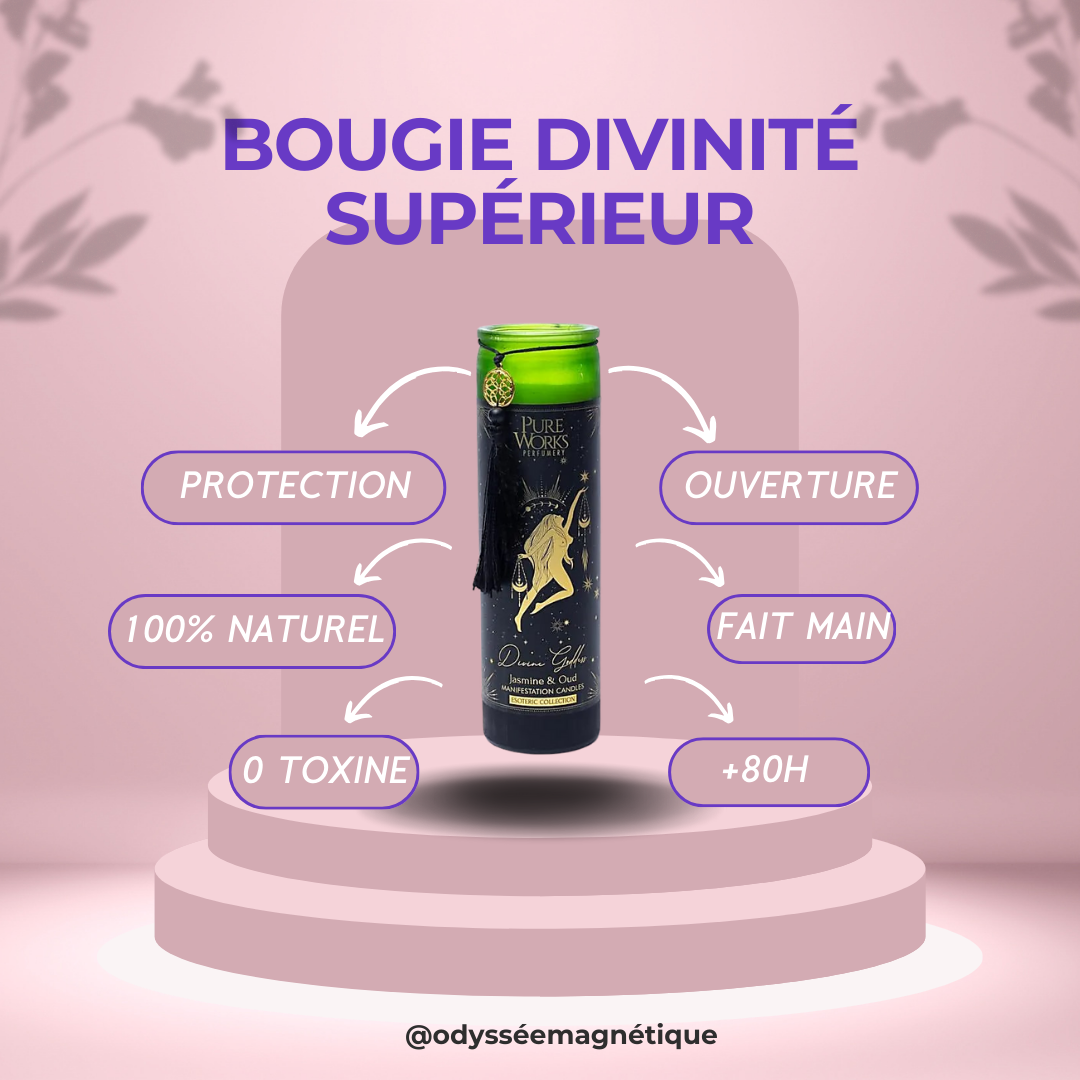 BOUGIE SUPÉRIEURE DIVINITÉ FÉMININE