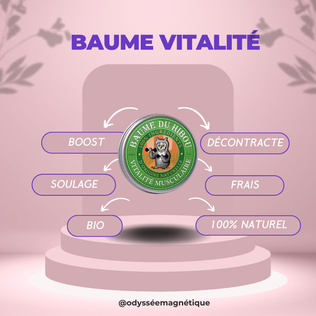 BAUME BIO HIBOU VITALITÉ MUSCULAIRE