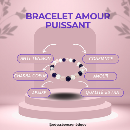 BRACELET AMOUR ET AFFECTION PUISSANT (H/F)