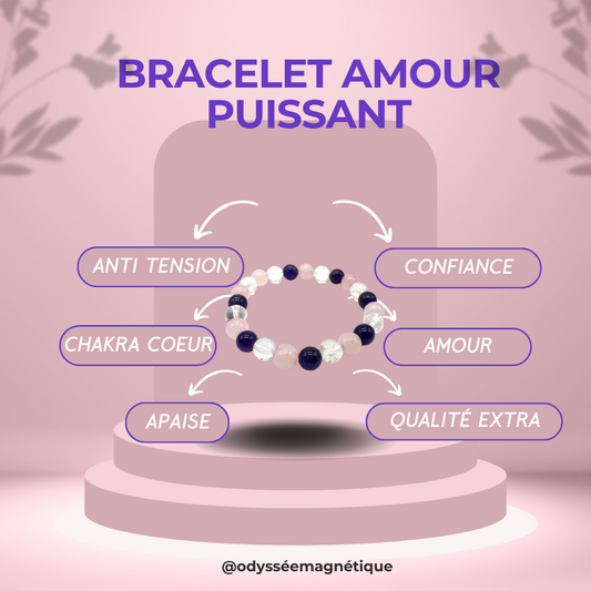 BRACELET AMOUR ET AFFECTION PUISSANT (H/F)