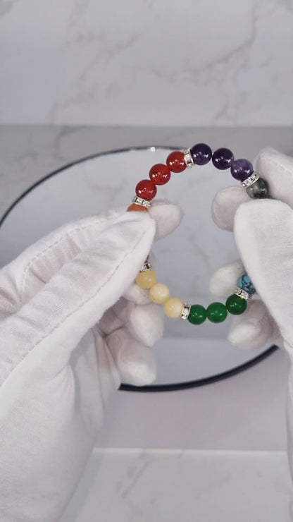 BRACELET HARMONISATION CHAKRAS MIX (H/F)